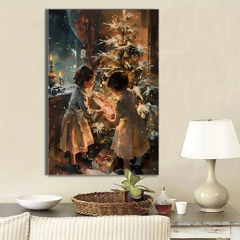 Wrapped Canvas Painting