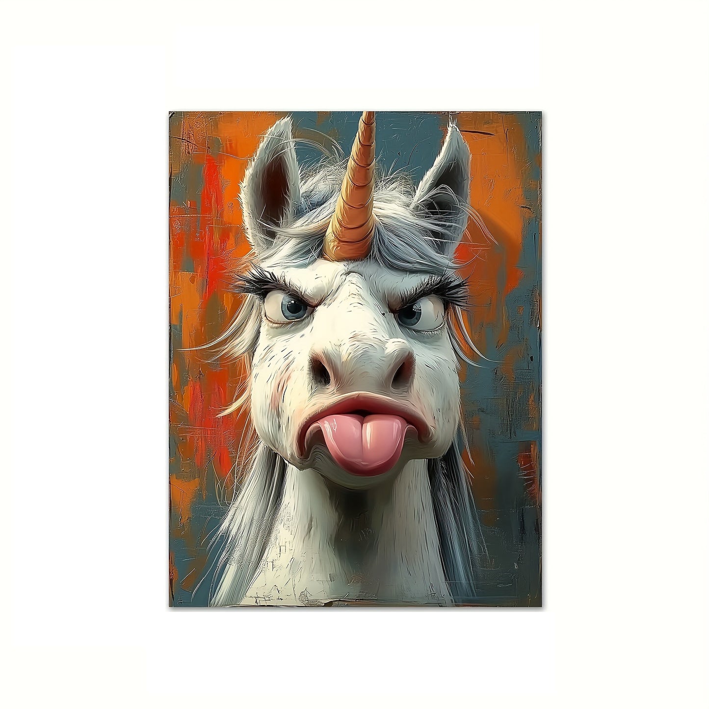 Whimsical Unicorn Canvas Art Print