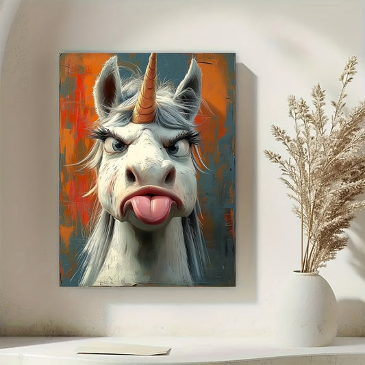 Whimsical Unicorn Canvas Art Print