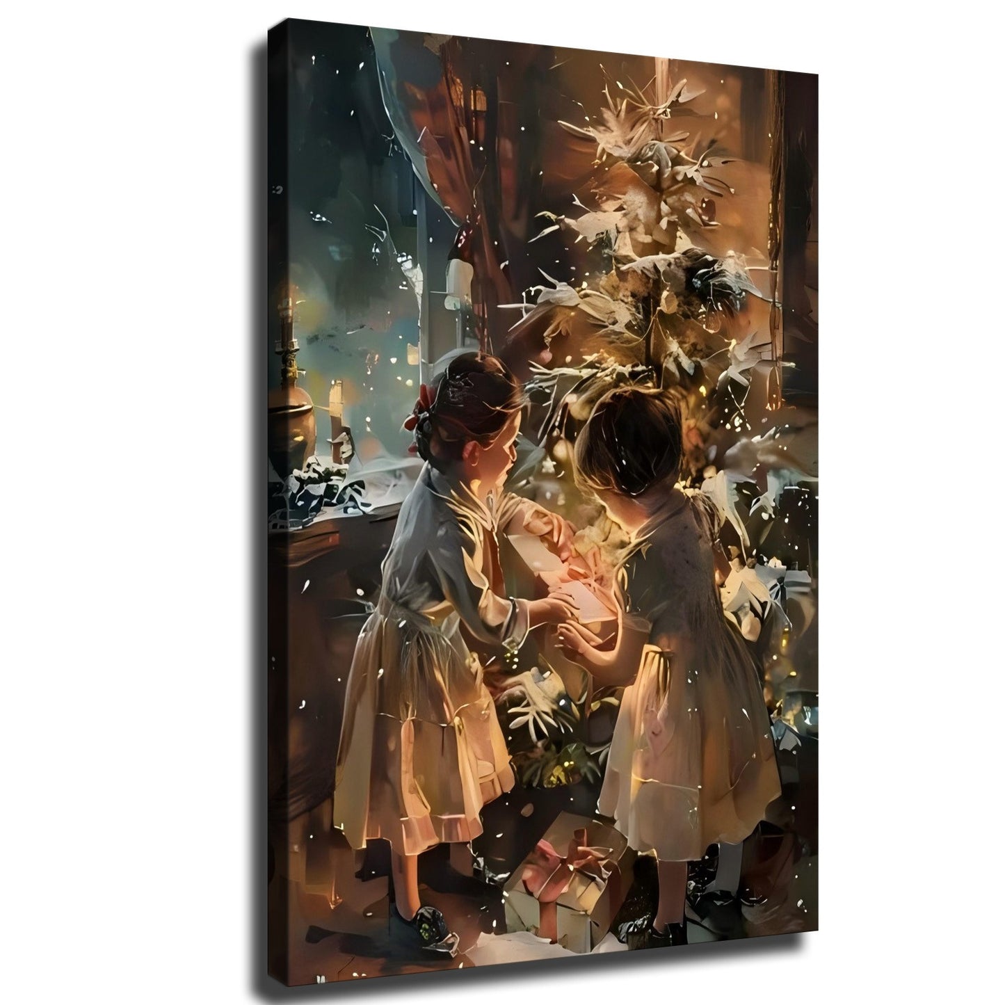 Wrapped Canvas Painting