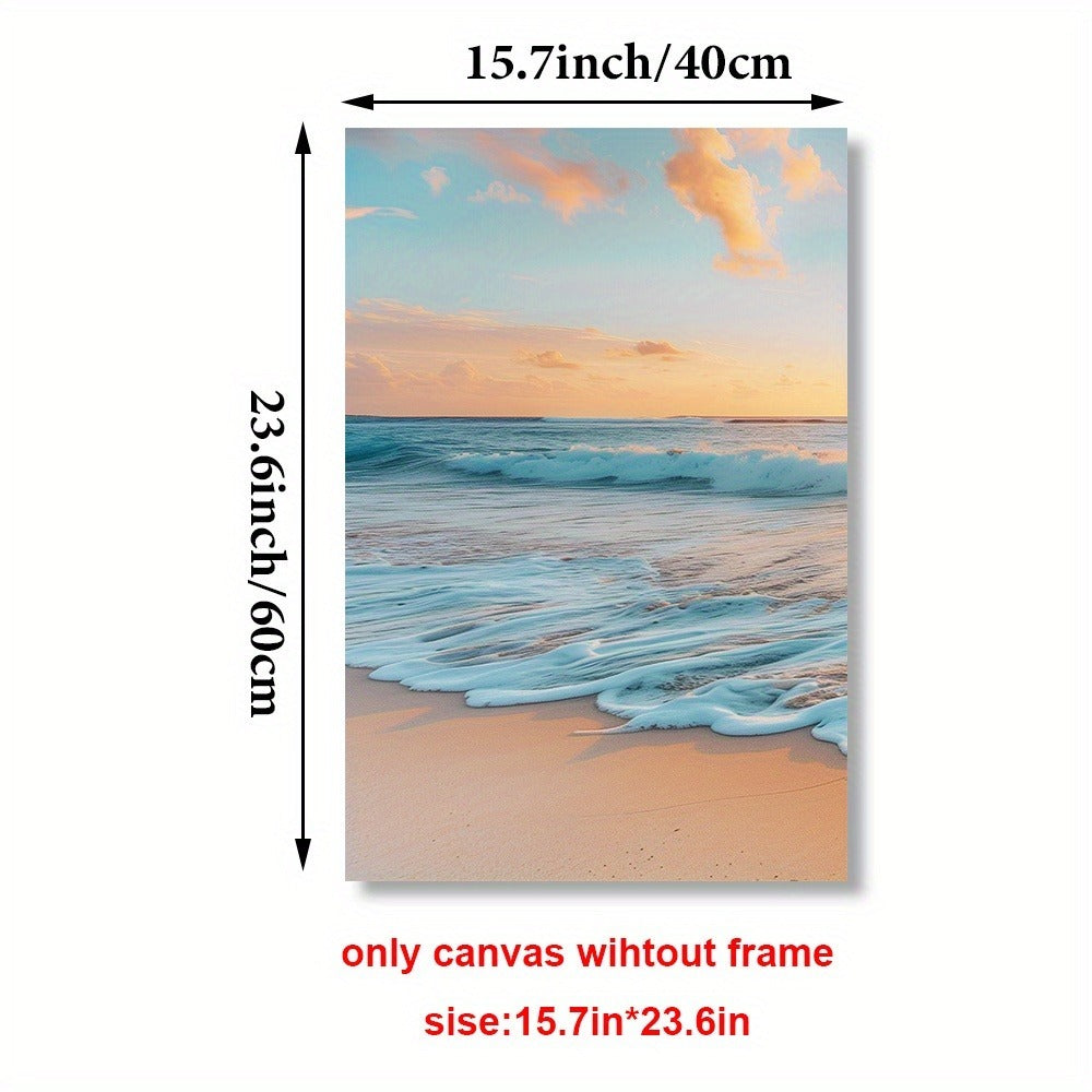 3pcs Wood Frame Canvas Print Decorative Painting
