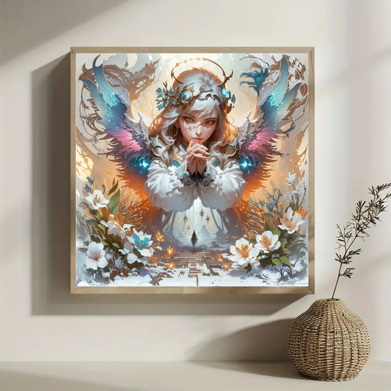 Full Diamond Round Water Diamond Art