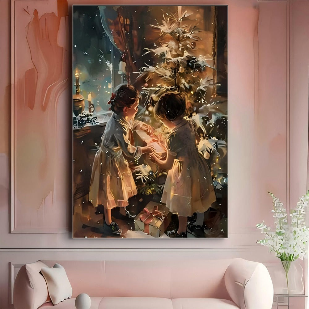 Wrapped Canvas Painting